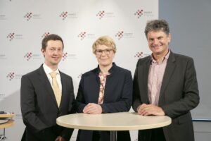 Wasserstoff: Handlungsbedarf und Chancen Referentinnen und Referenten: Prof. Dr. Joachim Hornegger, Friedrich-Alexander-Universität Erlangen-Nürnberg, Prof. Dr. Veronika Grimm, Friedrich-Alexander-Universität Erlangen-Nürnberg